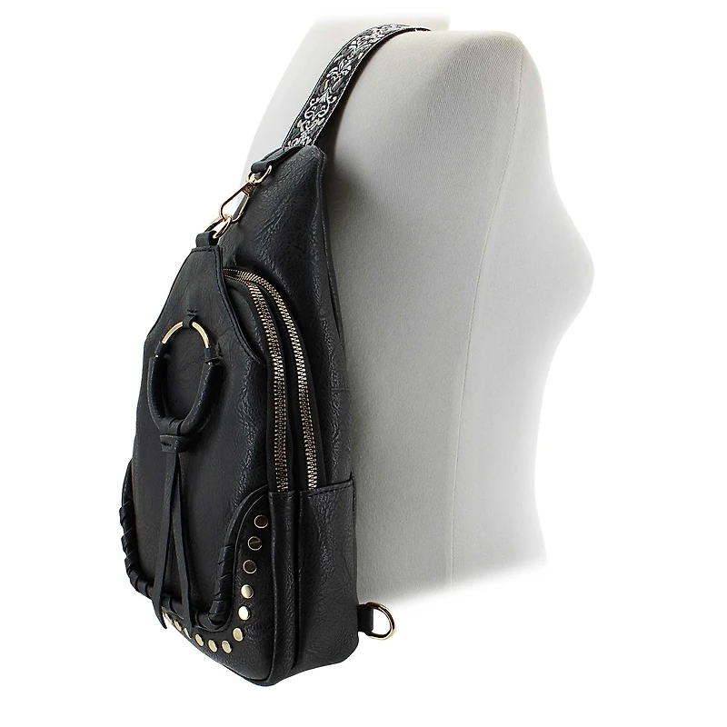 Sam & Hadley Studded Ring Sling