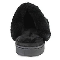 Women's Nine West Furry Clog With Memory Foam