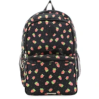 Madden Girl Strawberry-Print Backpack And Lunchbox