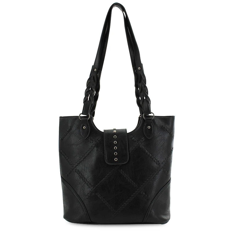 Sam & Hadley Braided Large Tote