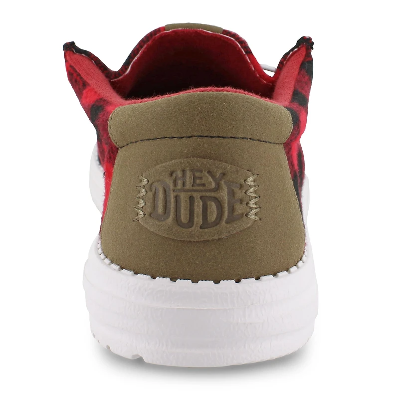 HEYDUDE Wally Buffalo Plaid