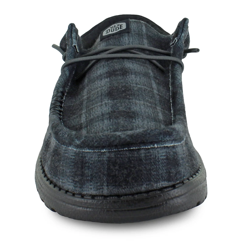 HEYDUDE Wally Funk Waffle Plaid