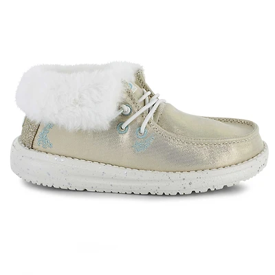 HEYDUDE Fold Youth Metallic Shine