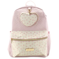 Jessica Simpson Quilted Heart Backpack