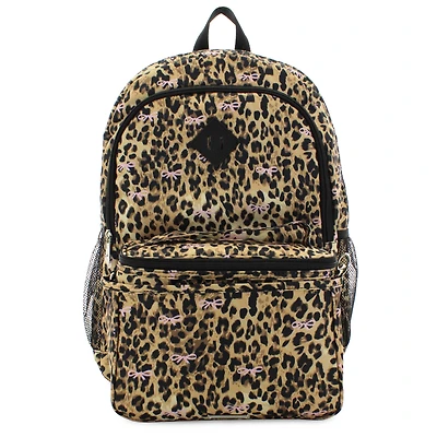 Madden Girl Leopard-Print Backpack And Lunchbox