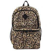 Madden Girl Leopard-Print Backpack And Lunchbox
