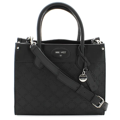 Nine West Archy Embossed Satchel