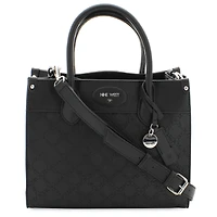 Nine West Archy Embossed Satchel