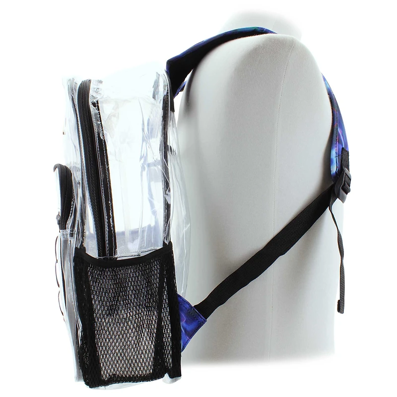 Summit Ridge Clear Backpack With Water Bottle