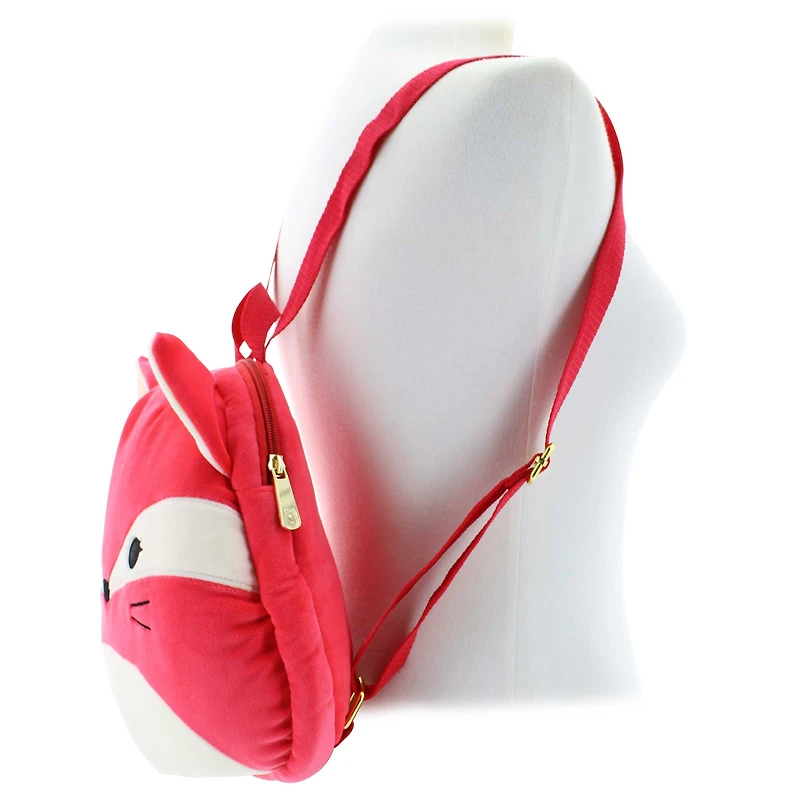 Squishmallows Fifi The Fox Plush Backpack