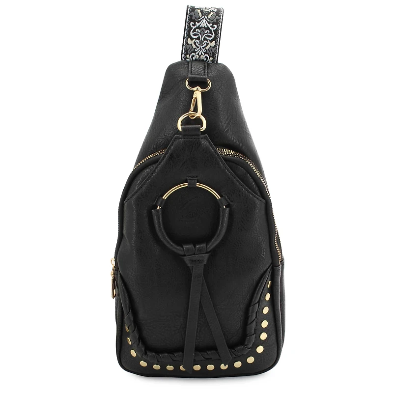 Sam & Hadley Studded Ring Sling