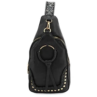 Sam & Hadley Studded Ring Sling