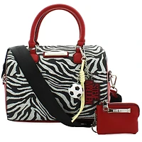 Steve Madden Zebra-Print BDELL Satchel