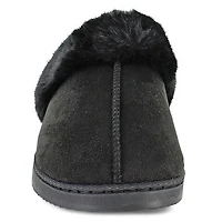 Women's Nine West Furry Clog With Memory Foam