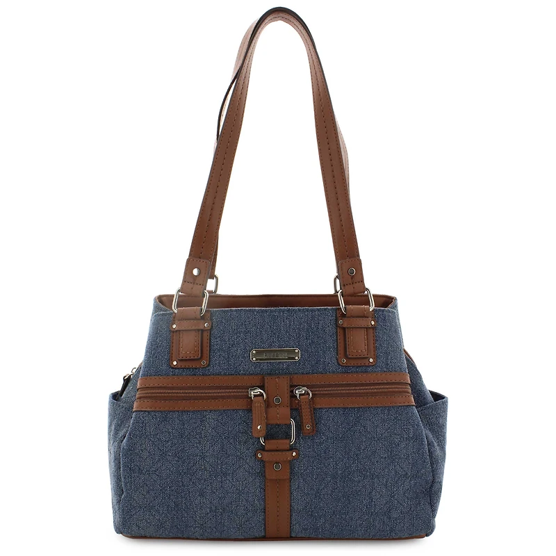 Rosetti Midtown Denim Satchel