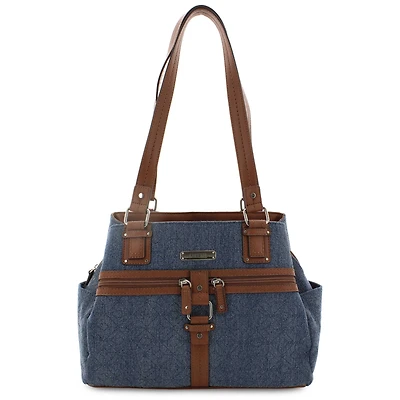Rosetti Midtown Denim Satchel