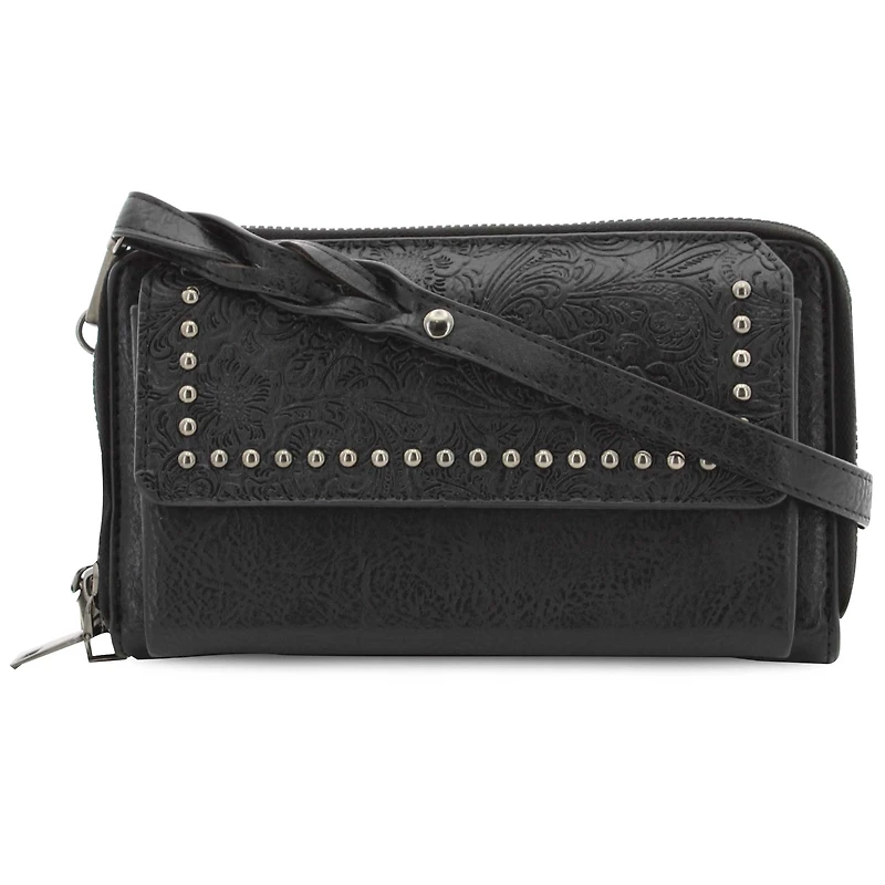 Sam & Hadley Embossed Wallet-On-A-String