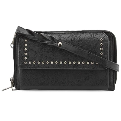 Sam & Hadley Embossed Wallet-On-A-String