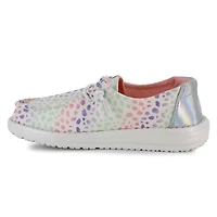 HEYDUDE Wendy Youth Iridescent Leopard