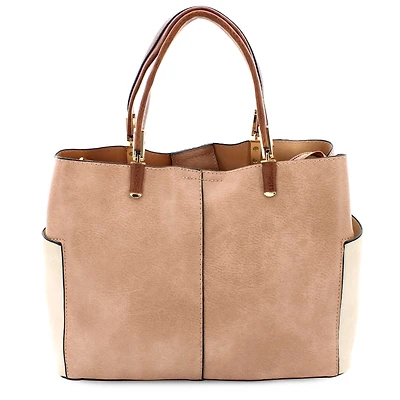 DS Bags Bruce Color-Block Satchel