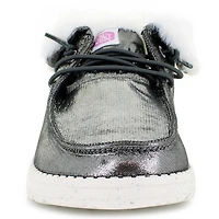 HEYDUDE Wendy Fold Metallic Shine