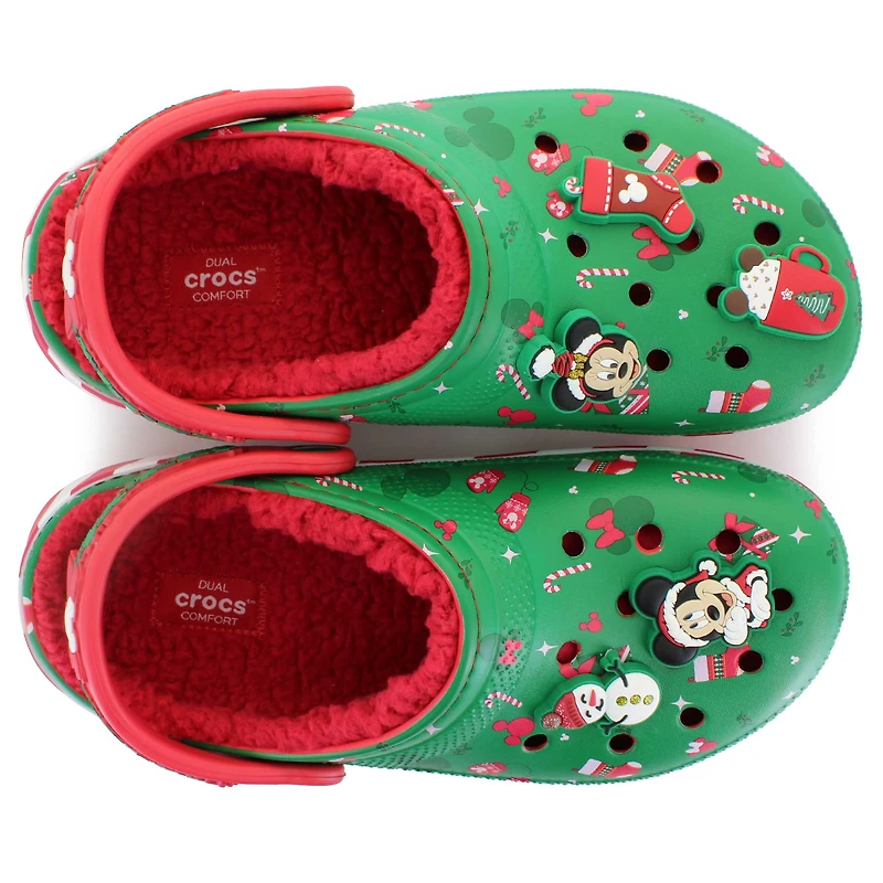Crocs Mickey Mouse Holiday Lined Clog