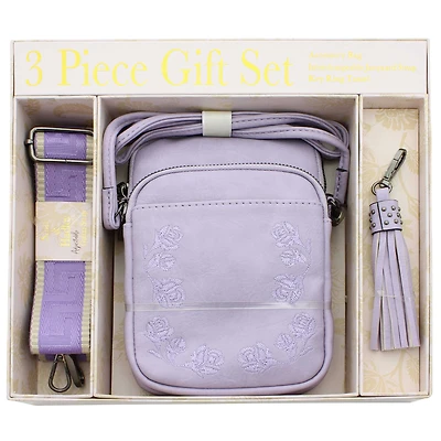 Sam & Hadley Floral Crossbody 3-Piece Gift Set