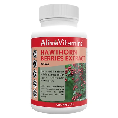 Hawthorn Berries Extract - 500 mg