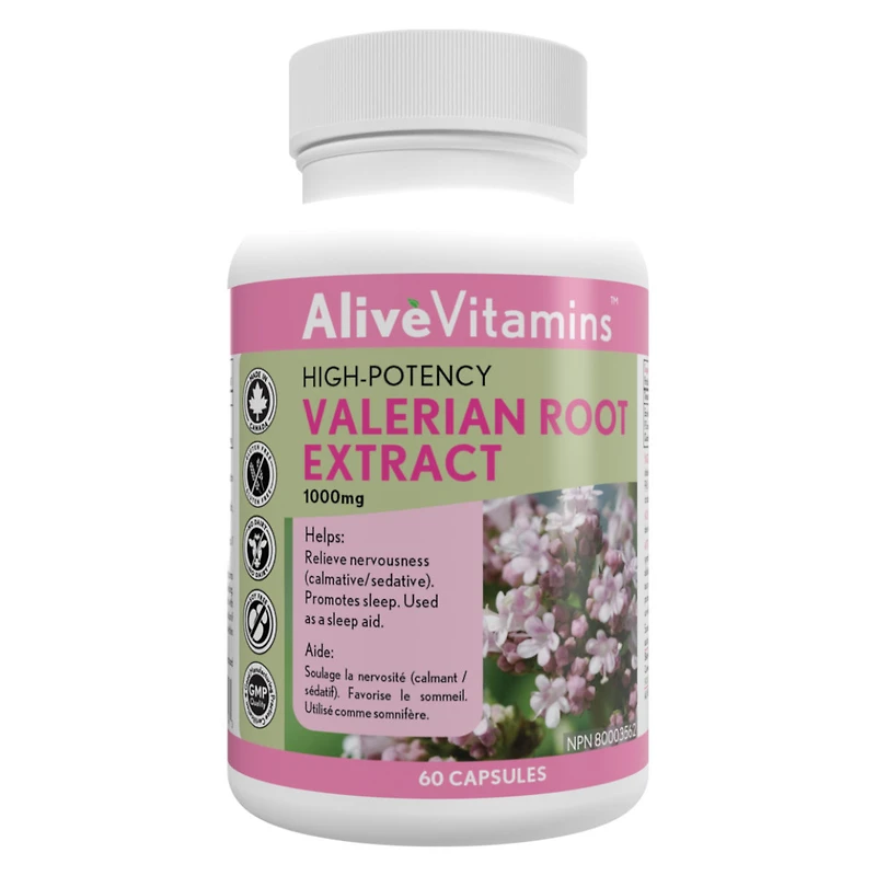 Valerian Root Extract - 1000 mg