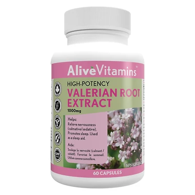 Valerian Root Extract - 1000 mg