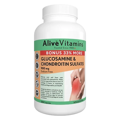 Glucosamine & Chondroitin Sulfates - 900 mg