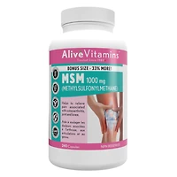 MSM 1000mg – Methylsulfonylmethane - 1000 mg