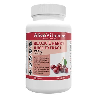 Black Cherry Juice Extract - 1000 mg