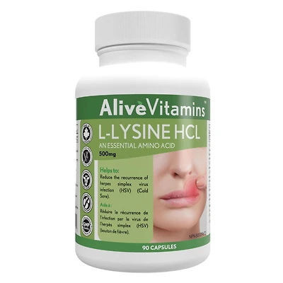 L-Lysine HCL - 500 mg