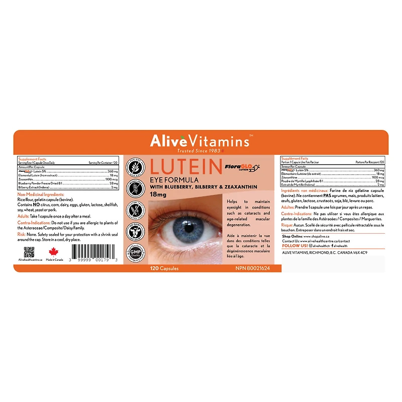 Lutein Eye Formula