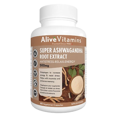 Super Ashwagandha Root Extract 500mg