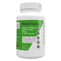 C-Zinc Immune – Vitamin C 300mg & Zinc Chelate 30mg - 300mg+30mg