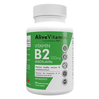 Vitamin B2 - 100 mg