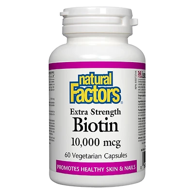 Natural Factors Biotin - 10,000mcg