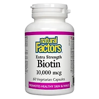 Natural Factors Biotin - 10,000mcg