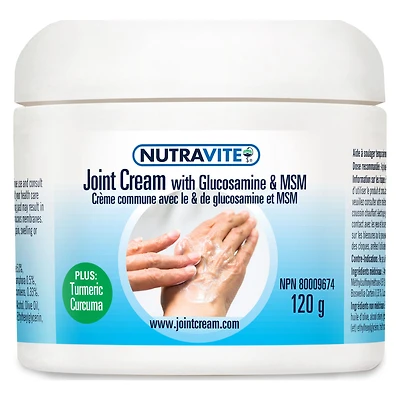 Joint Cream with Glucosamine & MSM