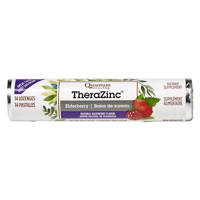 Quantum Therazinc Elderberry Lozenges