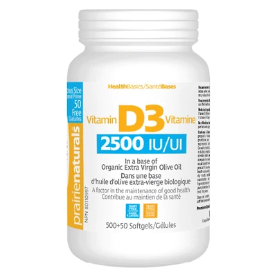 Vitamin D3 - 2500 IU