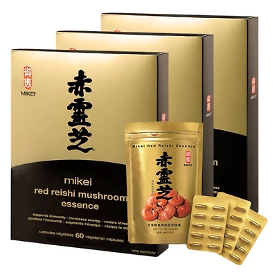 Mikei Red Reishi Mushroom Essence – 180+30 Bonus