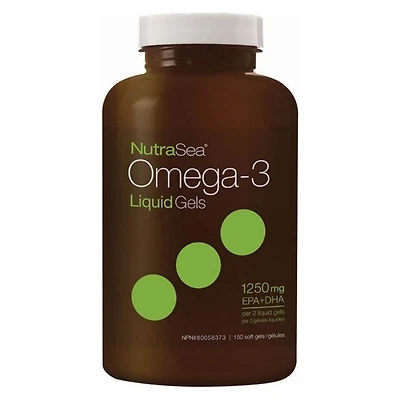 NutraSea Omega-3 Liquid Gels
