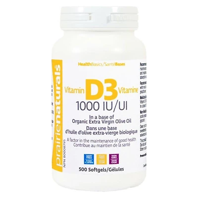 Vitamin D3 - 1000 IU