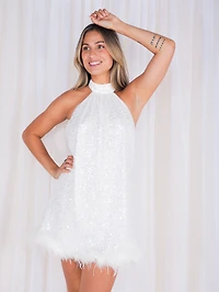 Becky Sparkle Mini Dress