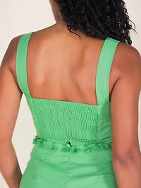 Charity Tassel Crop Top