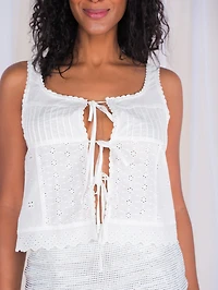 Claudia Tie Top