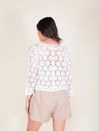 Frannie Sheer Cardi